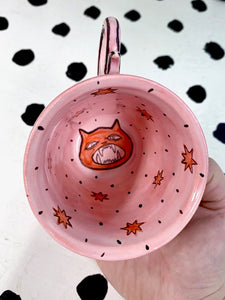 Red Cat Espresso Mug