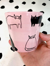 Load image into Gallery viewer, Pink Cat Cup
