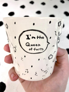 Queen of Farts Cup