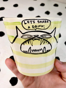 Let's Share a Drink Cup