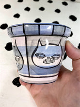 Load image into Gallery viewer, Pastel Stripes Cat Cup
