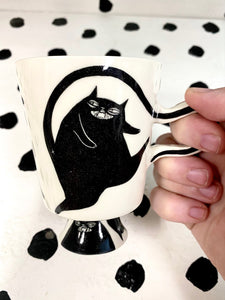 Dancing Cats Fancy Mug