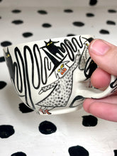 Load image into Gallery viewer, Gray Dress Witch Mug