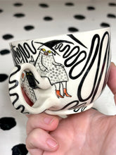 Load image into Gallery viewer, Gray Dress Witch Mug