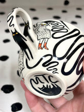 Load image into Gallery viewer, Gray Dress Witch Mug