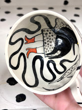 Load image into Gallery viewer, Gray Dress Witch Mug