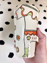 Load image into Gallery viewer, Clown Cat Sippy Mug 2