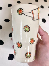 Load image into Gallery viewer, Clown Cat Sippy Mug 2