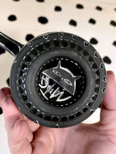Load image into Gallery viewer, Black Porcelain Heart Cup