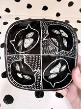 Load image into Gallery viewer, BLack Porcelain Cat Bowl
