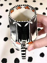 Load image into Gallery viewer, Jumping Cat Spinning Mug