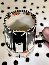 Load image into Gallery viewer, Jumping Cat Spinning Mug
