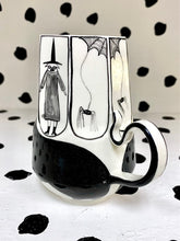 Load image into Gallery viewer, Witch Cats Spinning Mug