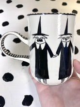 Load image into Gallery viewer, SECOND Gold Boot Witch Cats