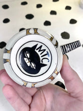 Load image into Gallery viewer, SECOND Gold Boot Witch Cats