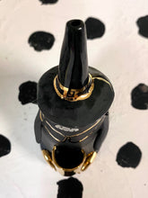 Load image into Gallery viewer, Black Cat With Gold Boots Smoke Bowl 3