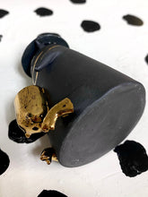 Load image into Gallery viewer, Black Cat With Gold Boots Smoke Bowl 3