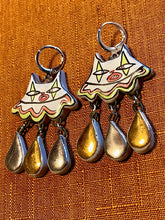 Load image into Gallery viewer, Clown Drop Earrings