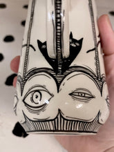 Load image into Gallery viewer, Spinning Circus Cat Mug