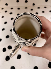 Load image into Gallery viewer, Spinning Circus Cat Mug