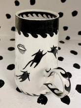 Load image into Gallery viewer, Wave Black Cats Mug