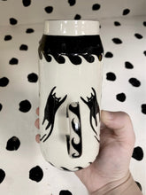 Load image into Gallery viewer, Wave Spying Cat Mug