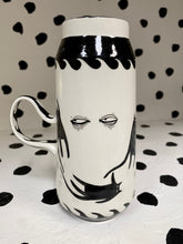 Load image into Gallery viewer, Wave Spying Cat Mug