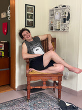 Load image into Gallery viewer, No Thanks Cropped Muscle Tee
