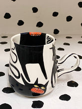 Load image into Gallery viewer, Black Cat Mug
