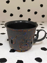 Load image into Gallery viewer, Scratchboard Reading Cat Mug
