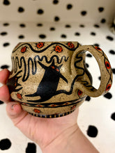 Load image into Gallery viewer, Hand Thrown Ladybug Mug
