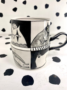 Spooky Characters Mug