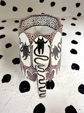 Load image into Gallery viewer, Spinning 80's Hearts Mug
