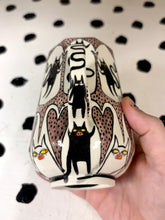 Load image into Gallery viewer, Spinning 80's Hearts Mug
