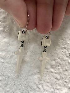 Sword Cat Earrings