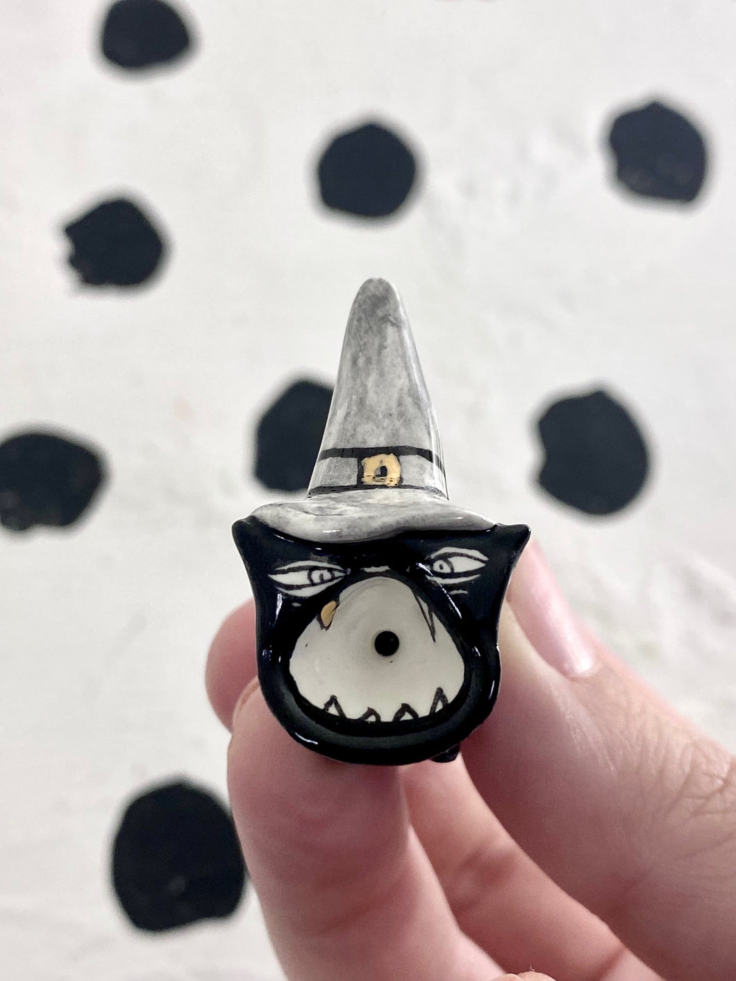 Black Witch Cat One Hitter