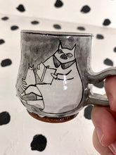 Load image into Gallery viewer, Reading Cat Espresso Mug
