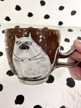 Load image into Gallery viewer, White Cats Big Hug Mug
