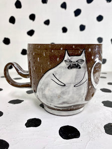 White Cats Big Hug Mug