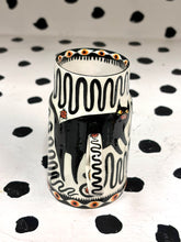 Load image into Gallery viewer, Black Cat Ladybug Mug
