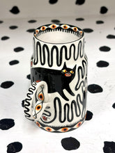 Load image into Gallery viewer, Black Cat Ladybug Mug
