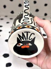 Load image into Gallery viewer, Black Cat Ladybug Mug
