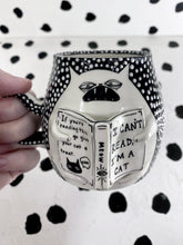 Load image into Gallery viewer, Book Cat Mug
