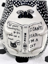 Load image into Gallery viewer, Book Cat Mug
