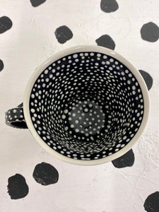 Texture Dots Cat Espresso Mug