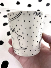 Load image into Gallery viewer, Pattern Cat Cup
