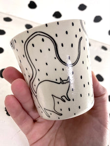 Pattern Cat Cup