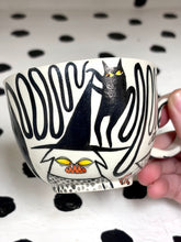 Load image into Gallery viewer, Gray Dress Witch Mug
