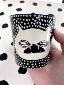 Dot Cat Cup