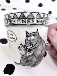 Conversation Cats Mug